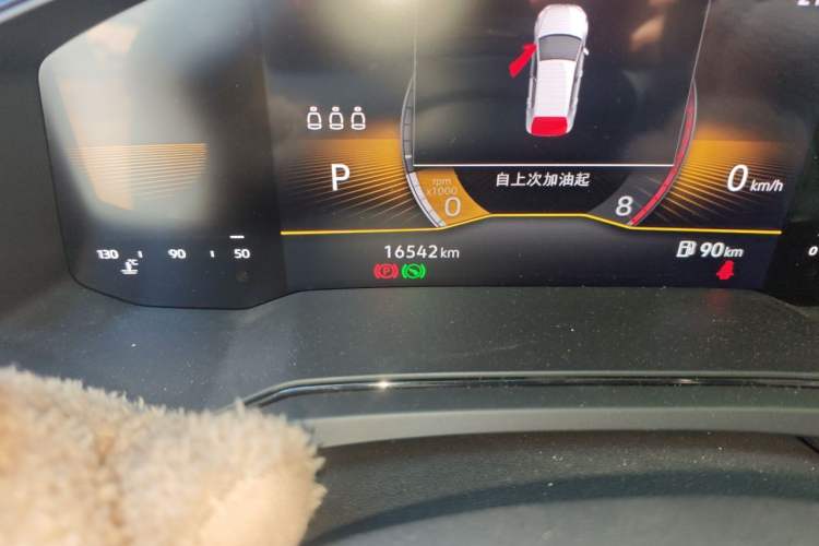 Used Volkswagen Polo 2023 Plus 1.5L Automatic Panoramic Enjoyment Edition Odometer Close Up