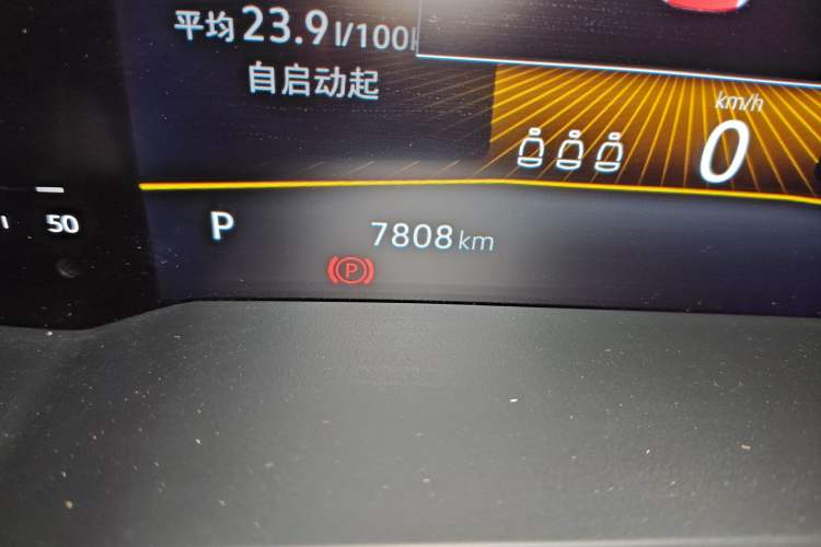 Used Volkswagen Polo 2023 Plus 1.5L Automatic Enjoy-the-Moment Edition Odometer Close Up