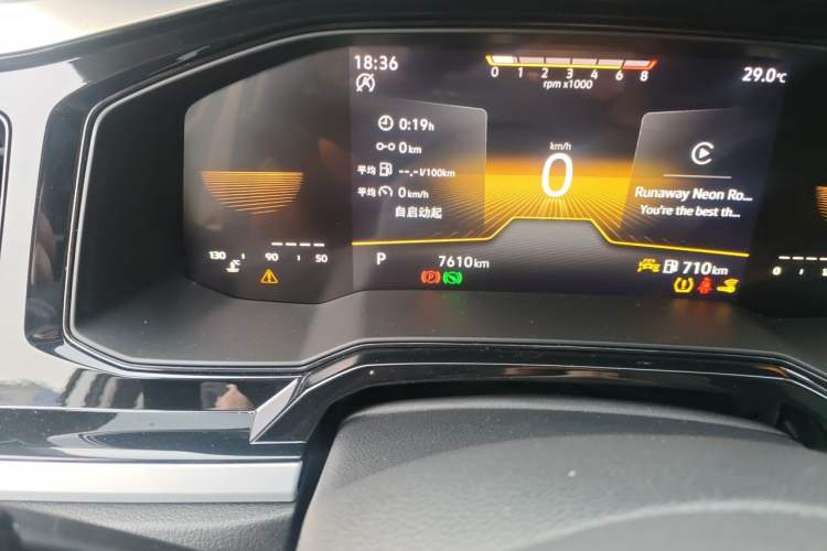Used Volkswagen Polo 2023 Restyled Plus 1.5L Automatic Colorful Tech Edition Odometer Close Up