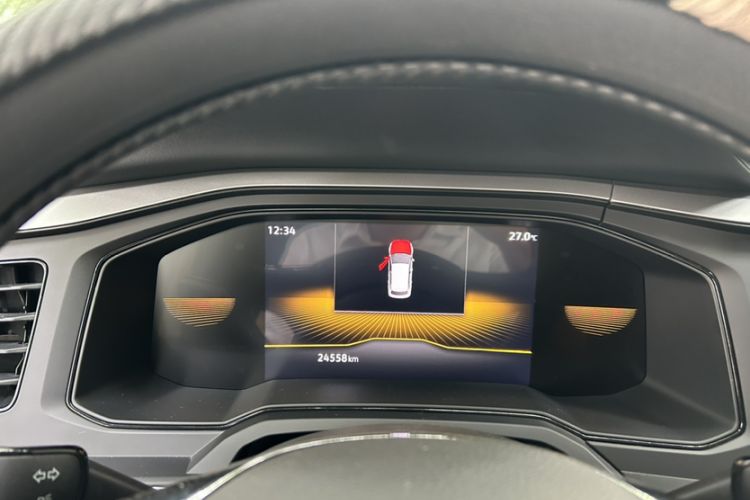 Used Volkswagen Polo 2023 Plus 1.5L Automatic Panoramic Enjoyment Edition Odometer Close Up