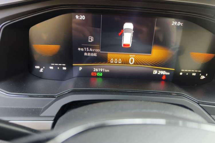 Used Volkswagen Polo 2023 Plus 1.5L Automatic Panoramic Enjoyment Edition Odometer Close Up