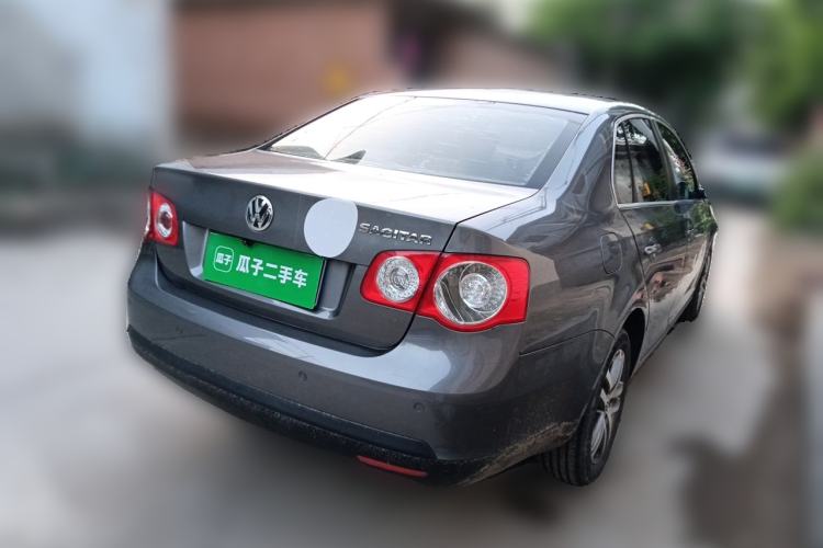 Used Volkswagen Sagitar 2009 1.6L Automatic Comfort Edition Rear Right 45 Deg