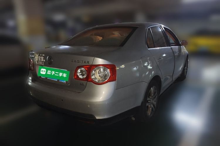 Used Volkswagen Sagitar 2009 1.6L Automatic Comfort Edition Rear Right 45 Deg
