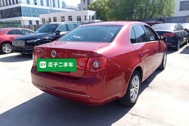 Used Volkswagen Sagitar 2011 1.6L Automatic Comfort Edition Rear Right 45 Deg