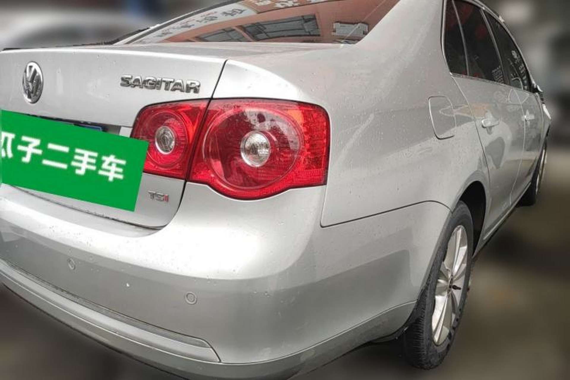 Used Volkswagen Sagitar 2011 1.6L Automatic Special Edition Rear Right 45 Deg