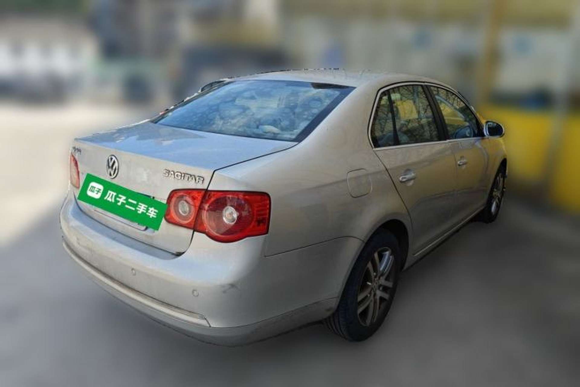 Used Volkswagen Sagitar 2011 1.6L Automatic Comfort Edition Rear Right 45 Deg