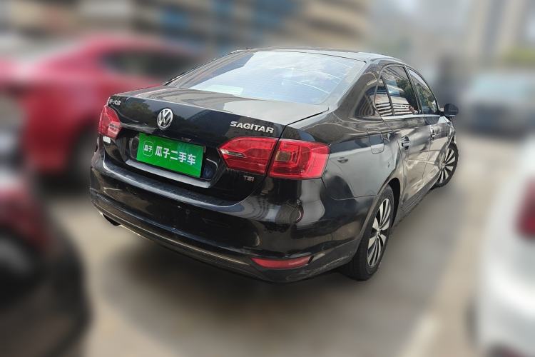 Used Volkswagen Sagitar 2012 1.8TSI Automatic Flagship Edition Rear Right 45 Deg