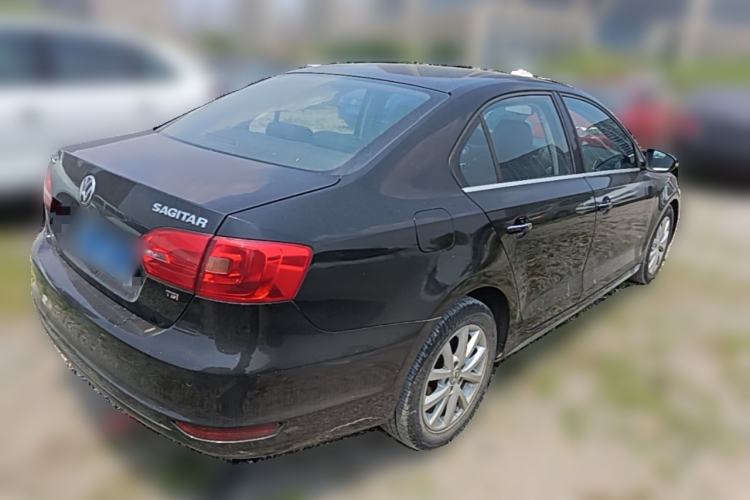 Used Volkswagen Sagitar 2012 1.4TSI Automatic Luxury Edition Rear Right 45 Deg