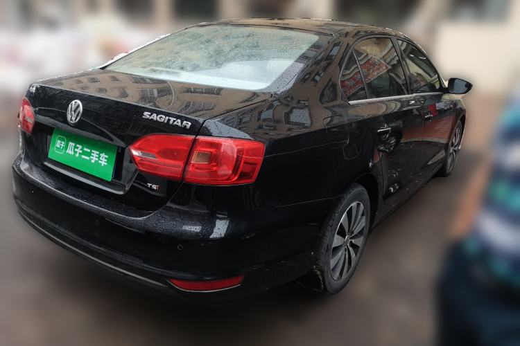 Used Volkswagen Sagitar 2012 1.4TSI Automatic Luxury Edition Rear Right 45 Deg