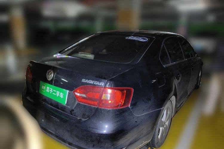 Used Volkswagen Sagitar 2012 1.6L Automatic Fashion Edition Rear Right 45 Deg