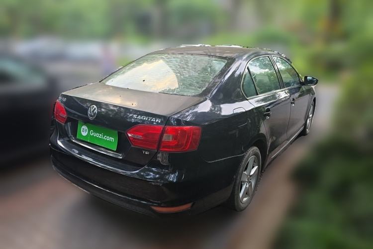 Used Volkswagen Sagitar 2012 1.4TSI Automatic Fashion Edition Rear Right 45 Deg