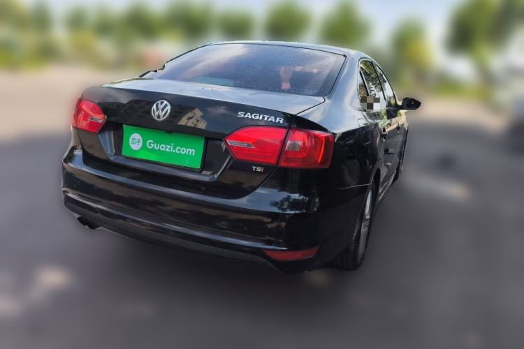 Used Volkswagen Sagitar 2012 1.4TSI Automatic Fashion Edition Rear Right 45 Deg