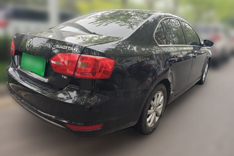 Used Volkswagen Sagitar 2012 1.4TSI Automatic Luxury Edition Rear Right 45 Deg