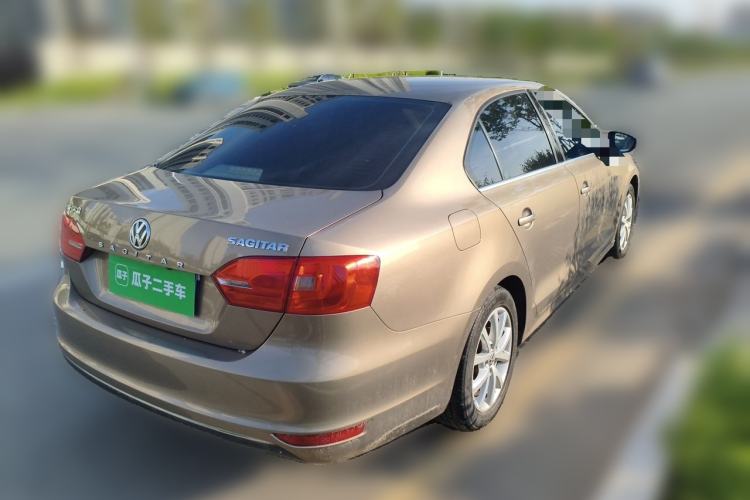 Used Volkswagen Sagitar 2012 1.6L Automatic Comfort Edition Rear Right 45 Deg