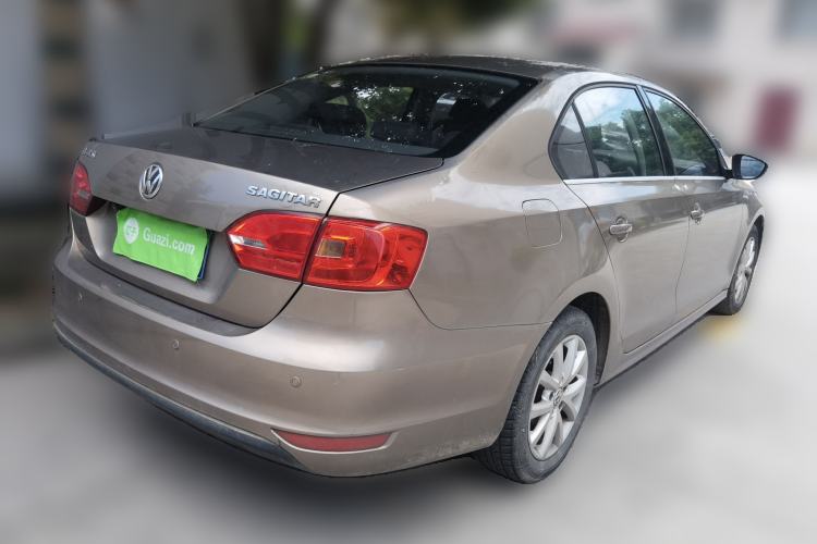 Used Volkswagen Sagitar 2012 1.6L Automatic Comfort Edition Rear Right 45 Deg