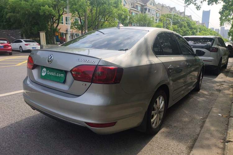Used Volkswagen Sagitar 2012 1.4TSI Automatic Luxury Edition Rear Right 45 Deg