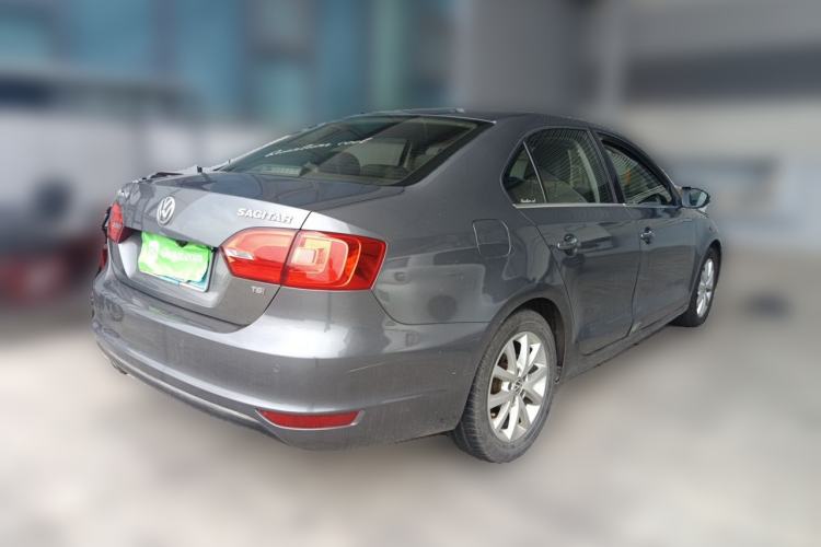 Used Volkswagen Sagitar 2012 1.4TSI Automatic Luxury Edition Rear Right 45 Deg