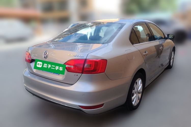 Used Volkswagen Sagitar 2012 1.4TSI Automatic Luxury Edition Rear Right 45 Deg