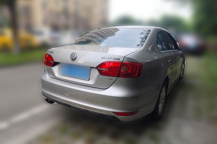 Used Volkswagen Sagitar 2012 1.4TSI Automatic Luxury Edition Rear Right 45 Deg