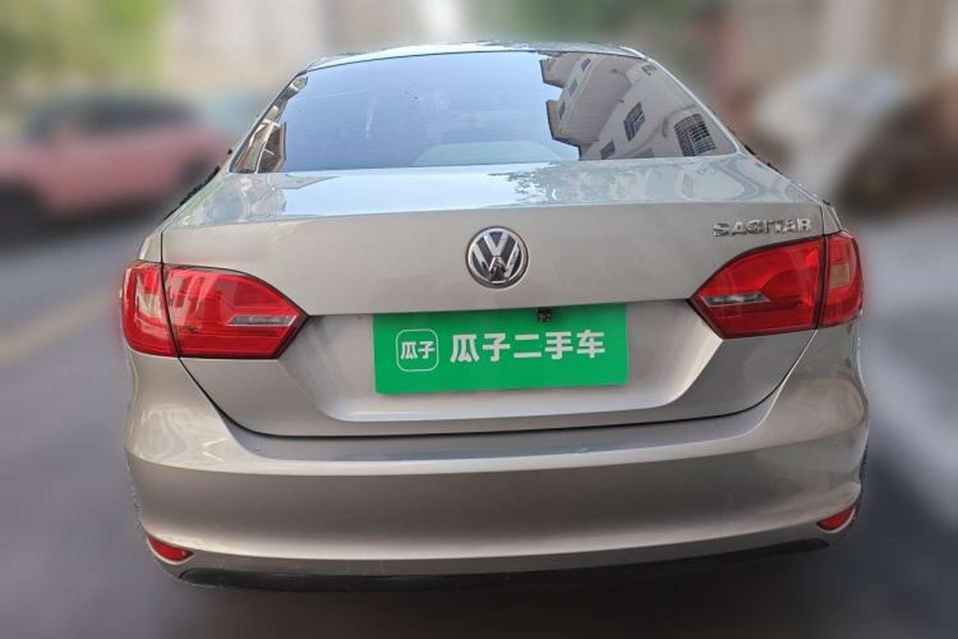Used Volkswagen Sagitar 2012 1.6L Manual Fashion Edition Rear