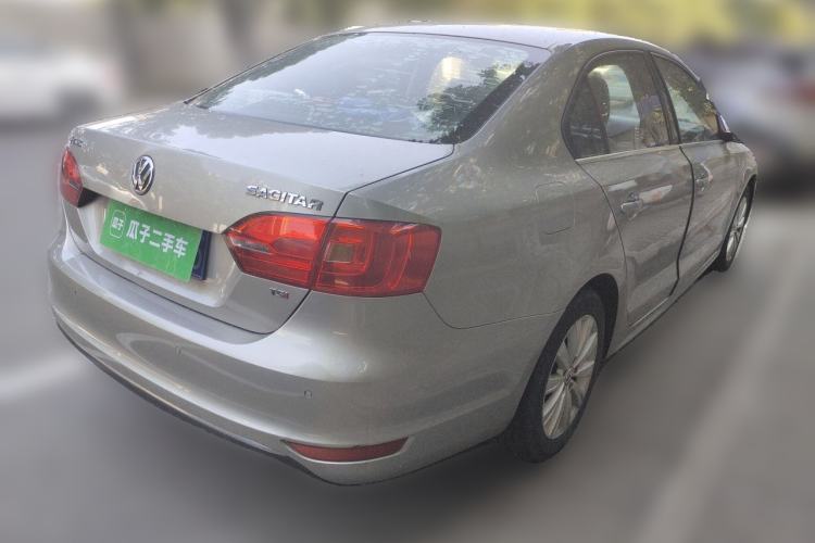 Used Volkswagen Sagitar 2012 1.4TSI Automatic Luxury Edition Rear Right 45 Deg
