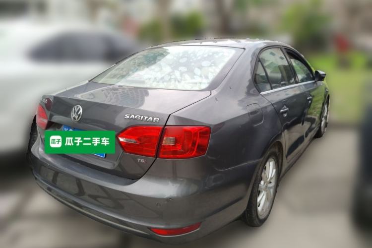 Used Volkswagen Sagitar 2012 1.4TSI Automatic Luxury Edition Rear Right 45 Deg