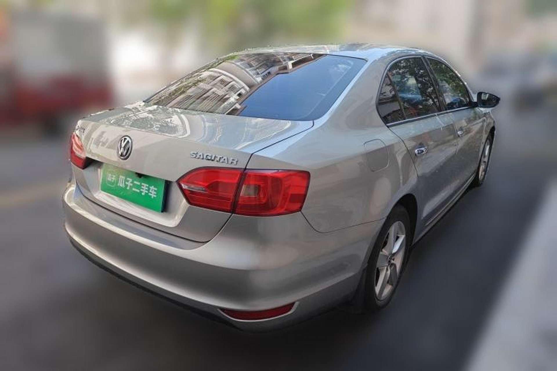Used Volkswagen Sagitar 2012 1.6L Manual Fashion Edition Rear Right 45 Deg