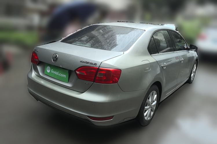 Used Volkswagen Sagitar 2012 1.4TSI Automatic Luxury Edition Rear Right 45 Deg