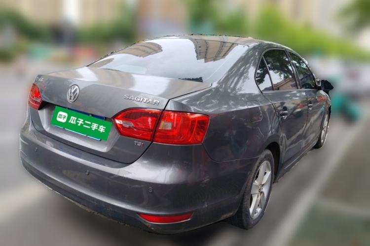 Used Volkswagen Sagitar 2012 1.6L Automatic Fashion Edition Rear Right 45 Deg