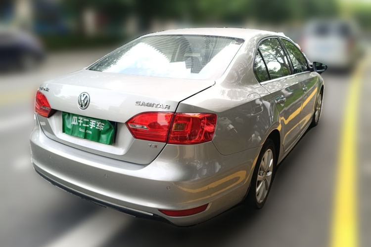 Used Volkswagen Sagitar 2012 1.4TSI Automatic Luxury Edition Rear Right 45 Deg