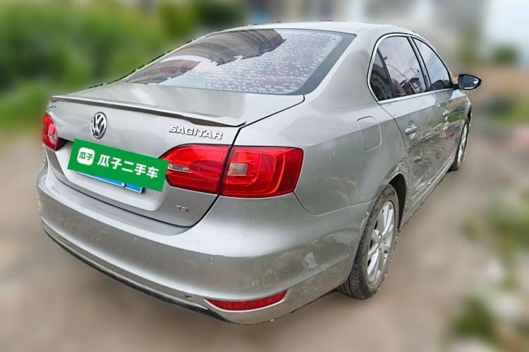 Used Volkswagen Sagitar 2012 1.4TSI Automatic Luxury Edition Rear Right 45 Deg