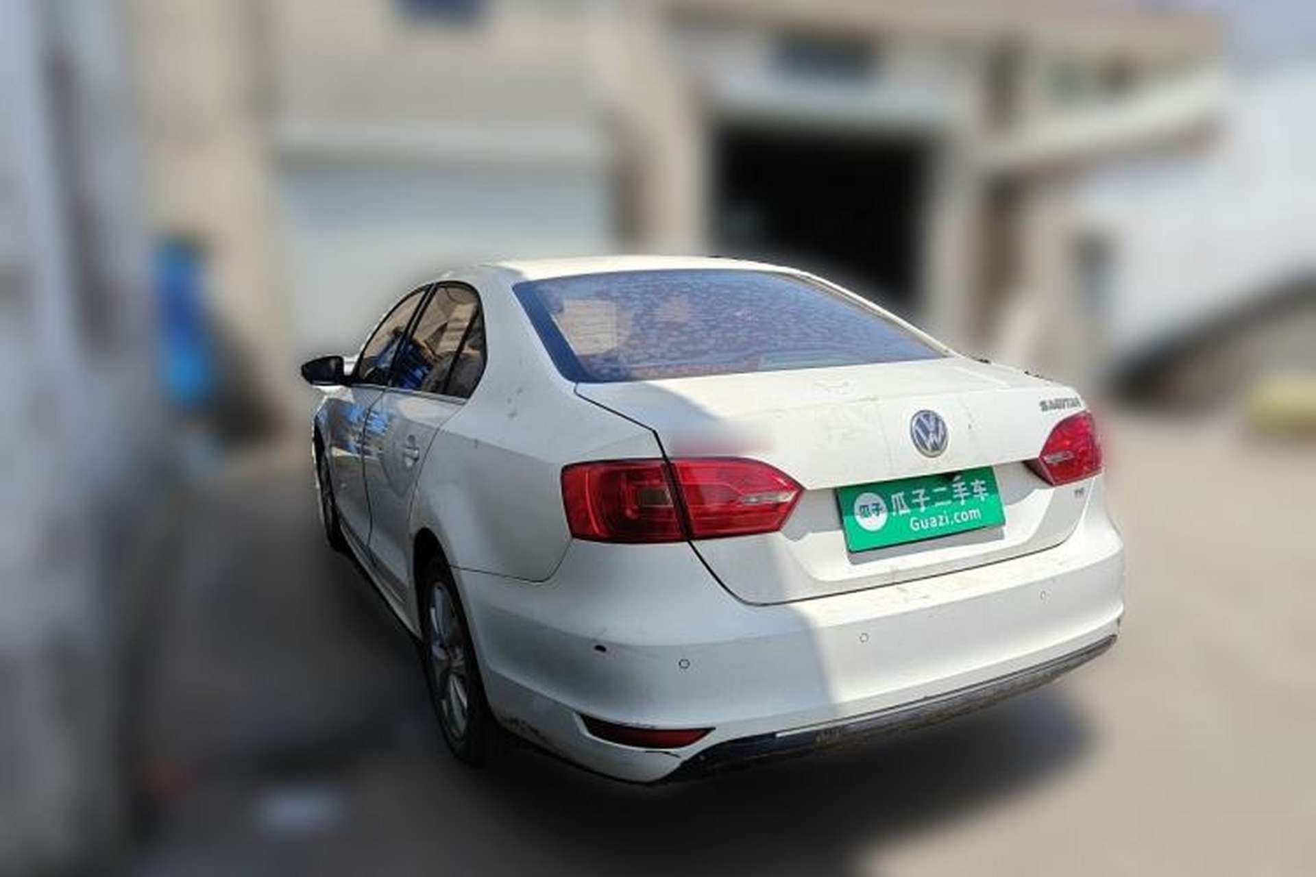 Used Volkswagen Sagitar 2012 1.4TSI Manual Luxury Model Rear Left 45 Deg
