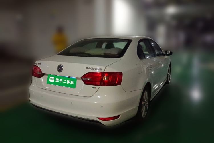 Used Volkswagen Sagitar 2012 1.4TSI Manual Luxury Model Rear Right 45 Deg