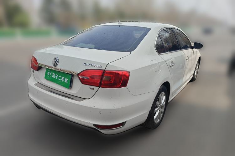 Used Volkswagen Sagitar 2012 1.4TSI Automatic Luxury Edition Rear Right 45 Deg