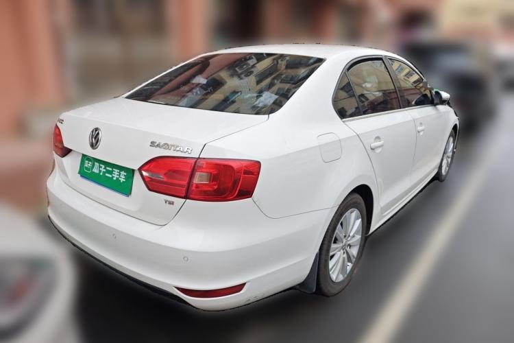 Used Volkswagen Sagitar 2012 1.4TSI Automatic Luxury Edition Rear Right 45 Deg