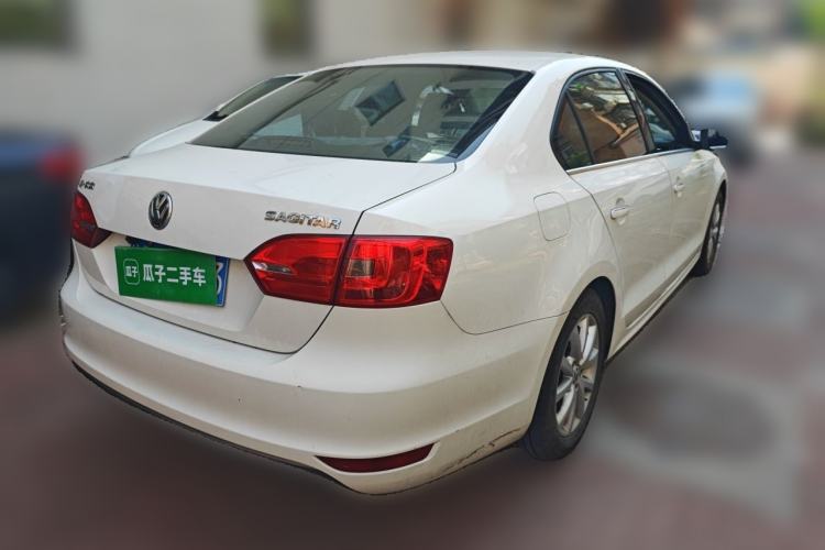 Used Volkswagen Sagitar 2012 1.6L Automatic Comfort Edition Rear Right 45 Deg