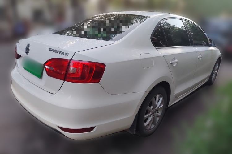 Used Volkswagen Sagitar 2012 1.6L Automatic Comfort Edition Rear Right 45 Deg