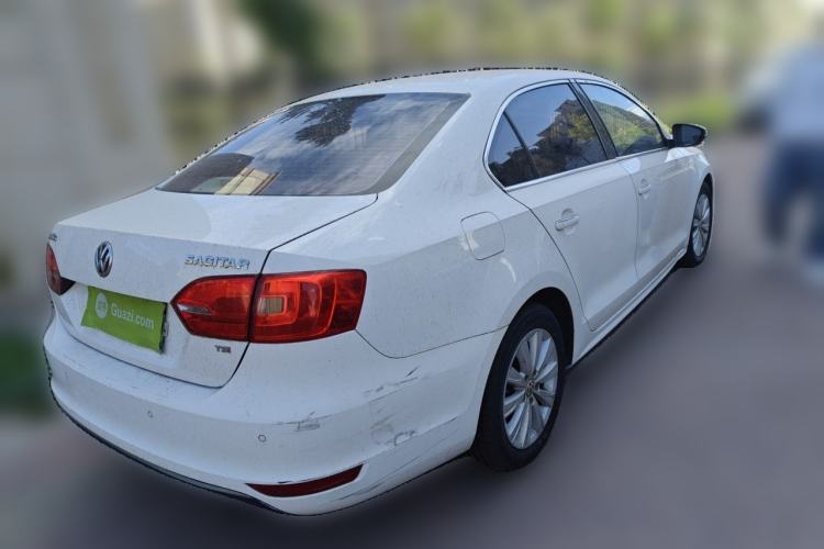 Used Volkswagen Sagitar 2012 1.4TSI Manual Luxury Model Rear Right 45 Deg