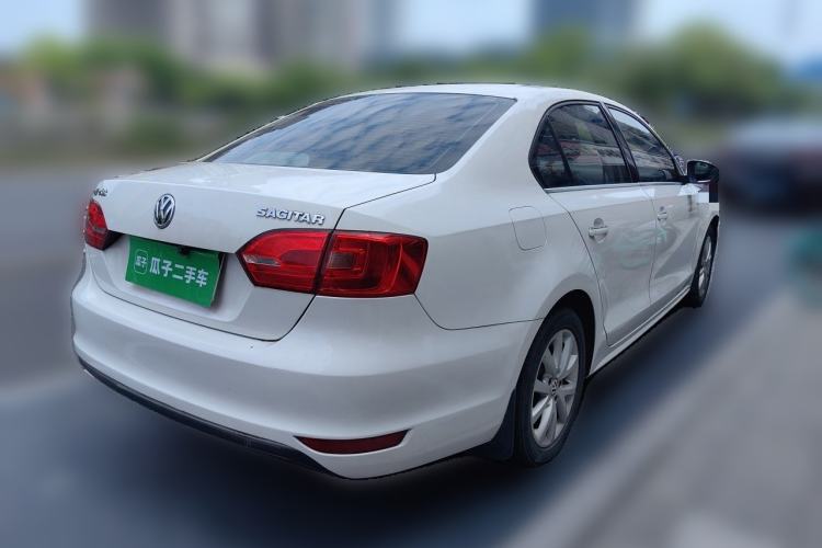 Used Volkswagen Sagitar 2012 1.6L Automatic Comfort Edition Rear Right 45 Deg