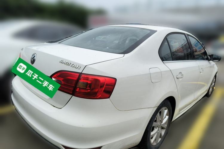 Used Volkswagen Sagitar 2012 1.6L Automatic Comfort Edition Rear Right 45 Deg