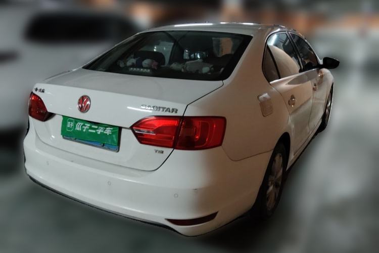 Used Volkswagen Sagitar 2012 1.4TSI Automatic Luxury Edition Rear Right 45 Deg