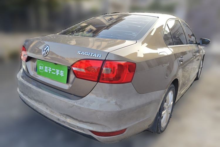 Used Volkswagen Sagitar 2012 1.6L Automatic Comfort Edition Rear Right 45 Deg