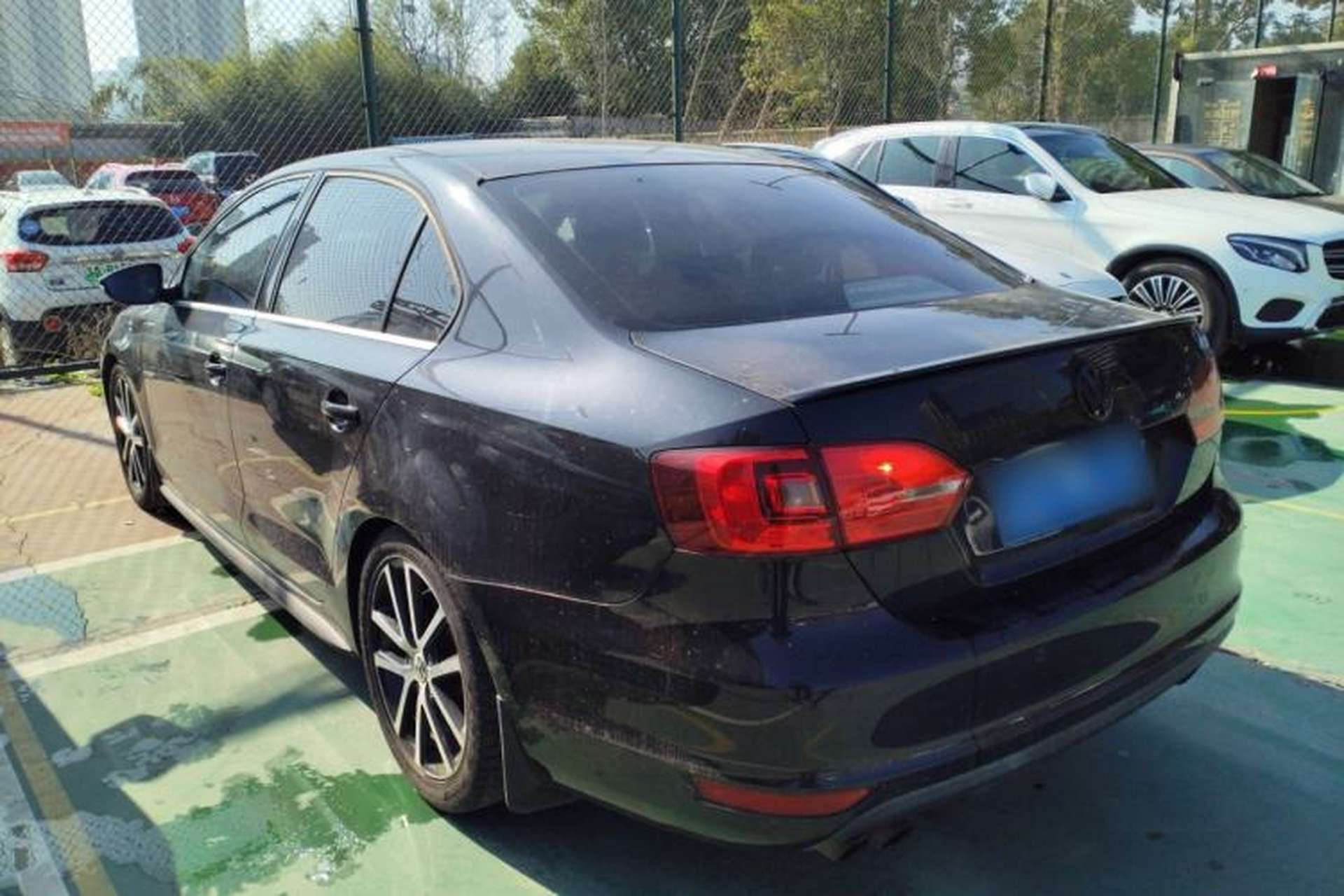 Used Volkswagen Sagitar 2013 2.0 TSI GLI Rear Left 45 Deg