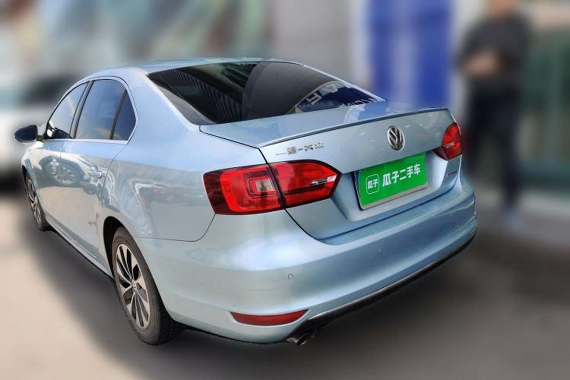 Used Volkswagen Sagitar 2013 1.4 TSI BlueMotion Edition Rear Left 45 Deg