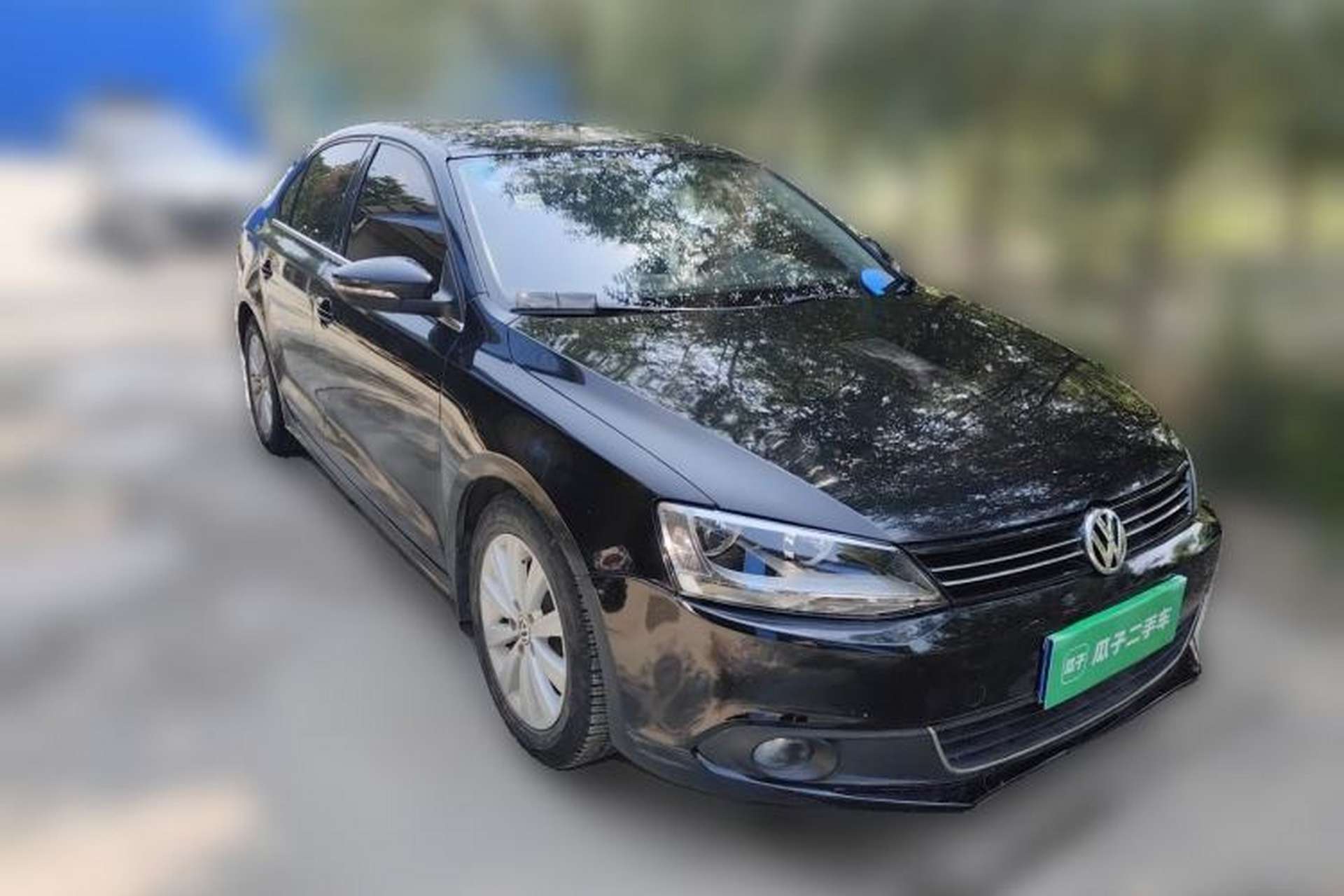 Used Volkswagen Sagitar 2014 Revised Version 1.6L Manual Leading Edition Front Right 45 Deg