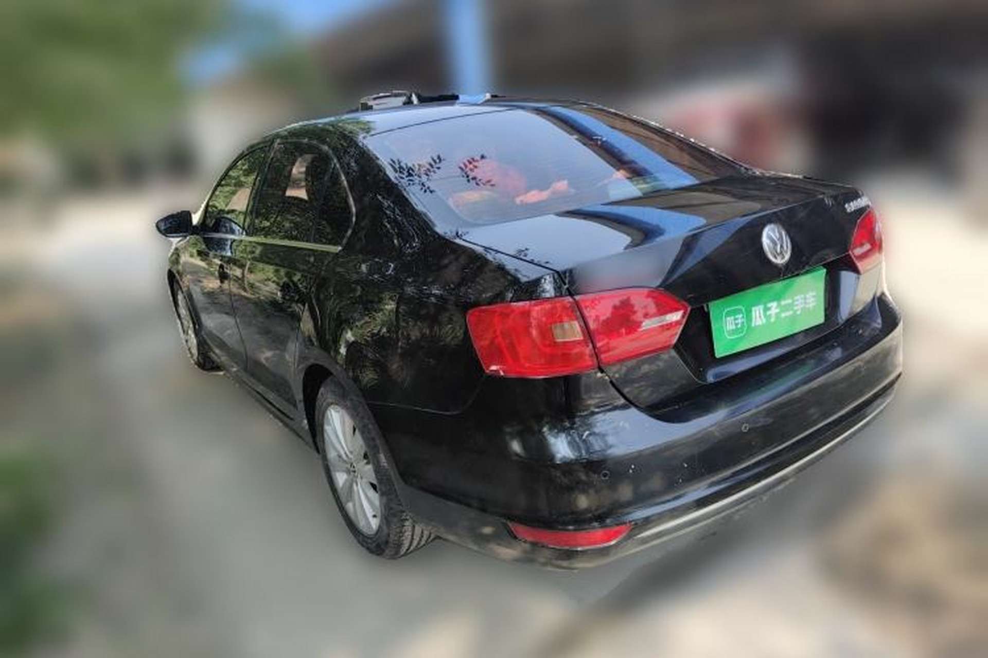 Used Volkswagen Sagitar 2014 Revised Version 1.6L Manual Leading Edition Rear Left 45 Deg