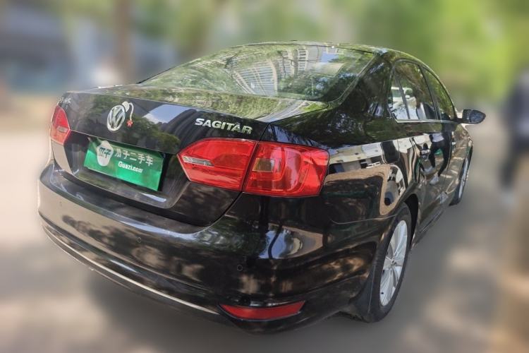 Used Volkswagen Sagitar 2014 Revised Version 1.6L Manual Leading Edition Rear Right 45 Deg