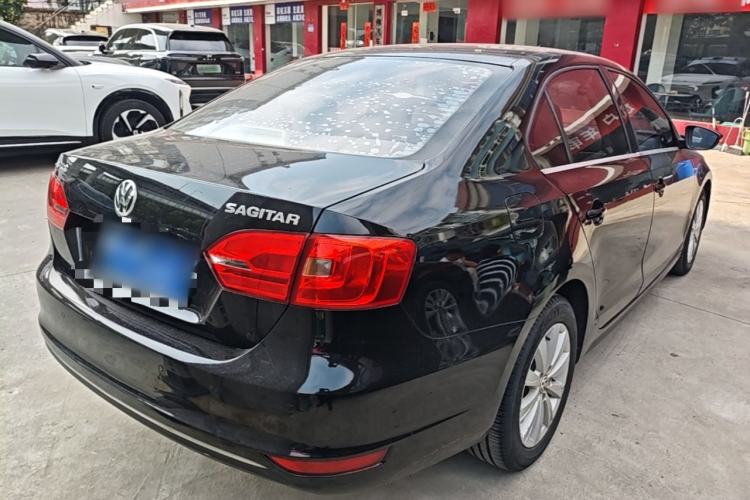 Used Volkswagen Sagitar 2014 Revised Version 1.6L Automatic Comfort Edition Rear Right 45 Deg