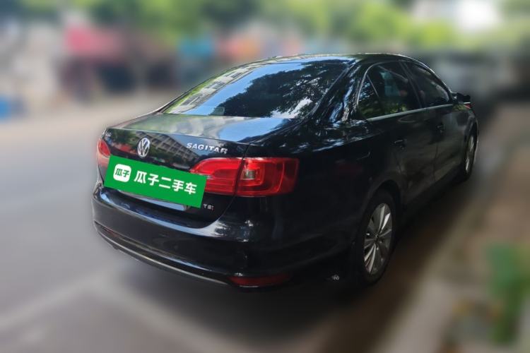 Used Volkswagen Sagitar 2014 Revised Version 1.4TSI Automatic Luxury Edition Rear Right 45 Deg