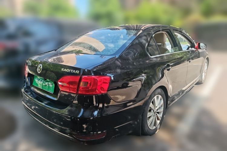 Used Volkswagen Sagitar 2014 Revised Version 1.6L Automatic Comfort Edition Rear Right 45 Deg